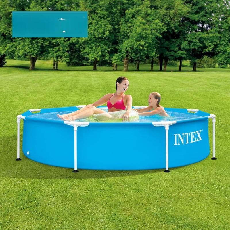 8-foot Round Frame Family Wading Pool