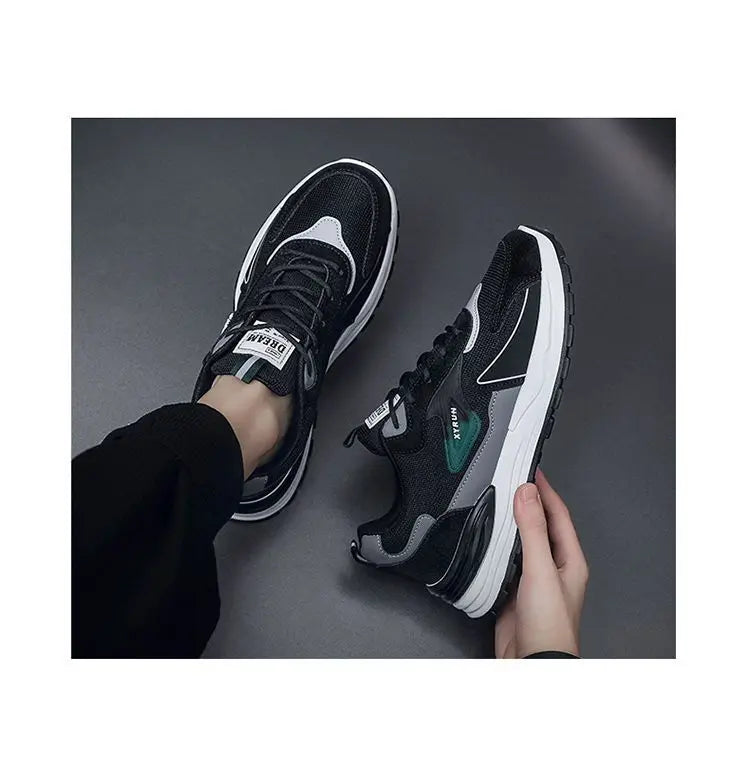 Men's Fashion Sneakers 2024 Autumn New Brand Design Comfortable Soft Soled Men Running Shoes Tenis Masculino