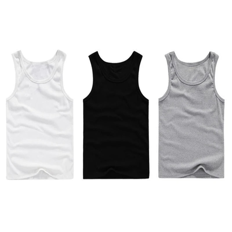 New Men's Vest, Gym Vest, Training, Fitness, Bodybuilding, Breathable Tops, L-3XL Men Bodybuilding Tank Top Gym Clothing Sport