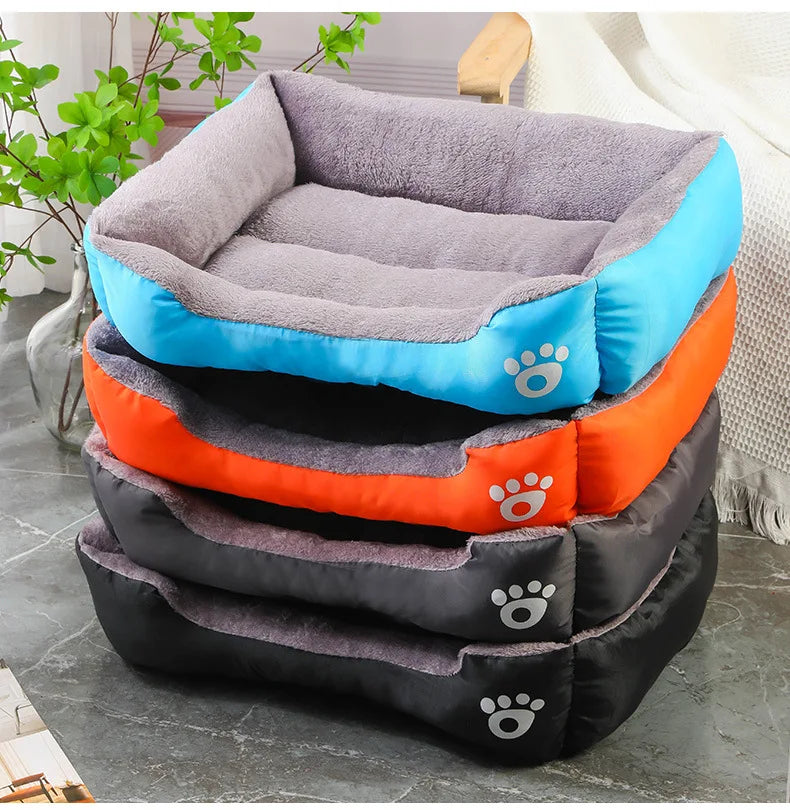 Dog Cat Bed Pet house thick Sofa Puppy Cushion Pet Calming Cotton animals Mat Bad Blanket Cushion