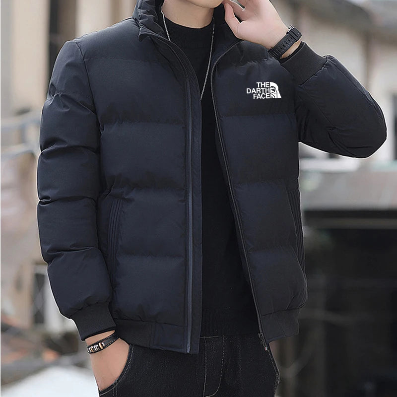 Men's winter jacket and coat Cotton coat 2023 New parka jacket Men's windproof thick warm man's parka European size XS-3XL