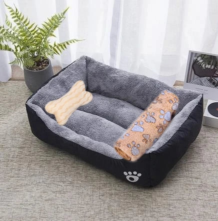 Dog Cat Bed Pet house thick Sofa Puppy Cushion Pet Calming Cotton animals Mat Bad Blanket Cushion