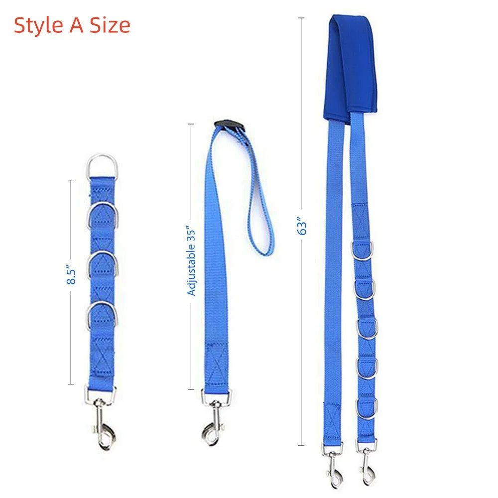 Portable Pet Traction Belt Adjustable Dog D-Rings Bathing Band Dog Harness Grooming Belly Strap Pet Grooming Set Pet Supplies