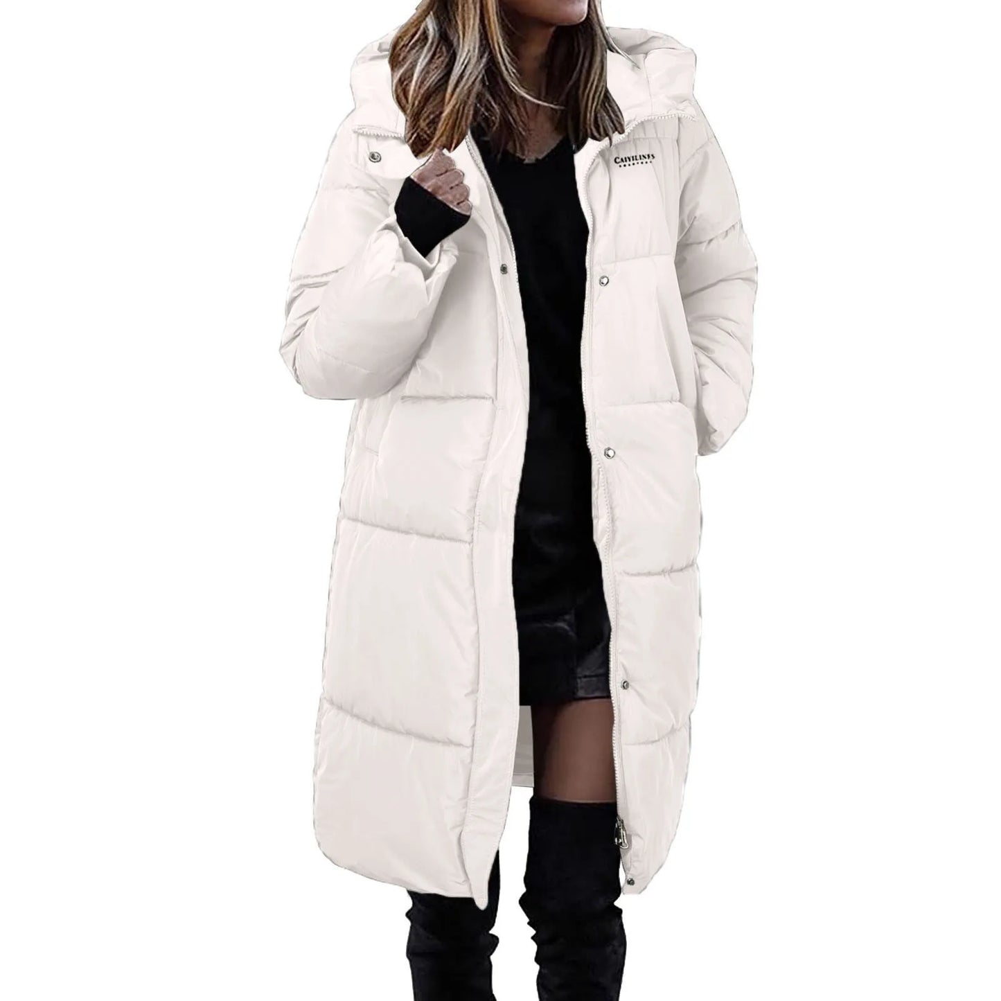 Women's Autumn Winter Down Coat Jacket Long Solid Puffer Korea Female Parkas Warm Winter Outerwear Jacket for Women New