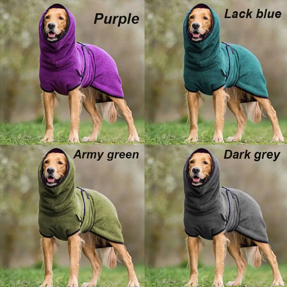 New Soft Winter Clothes Greyhound Costumes Dog Warm Apparel Pet Sleepwear Coat Harness Vest Pitbull Hoodies Jacket